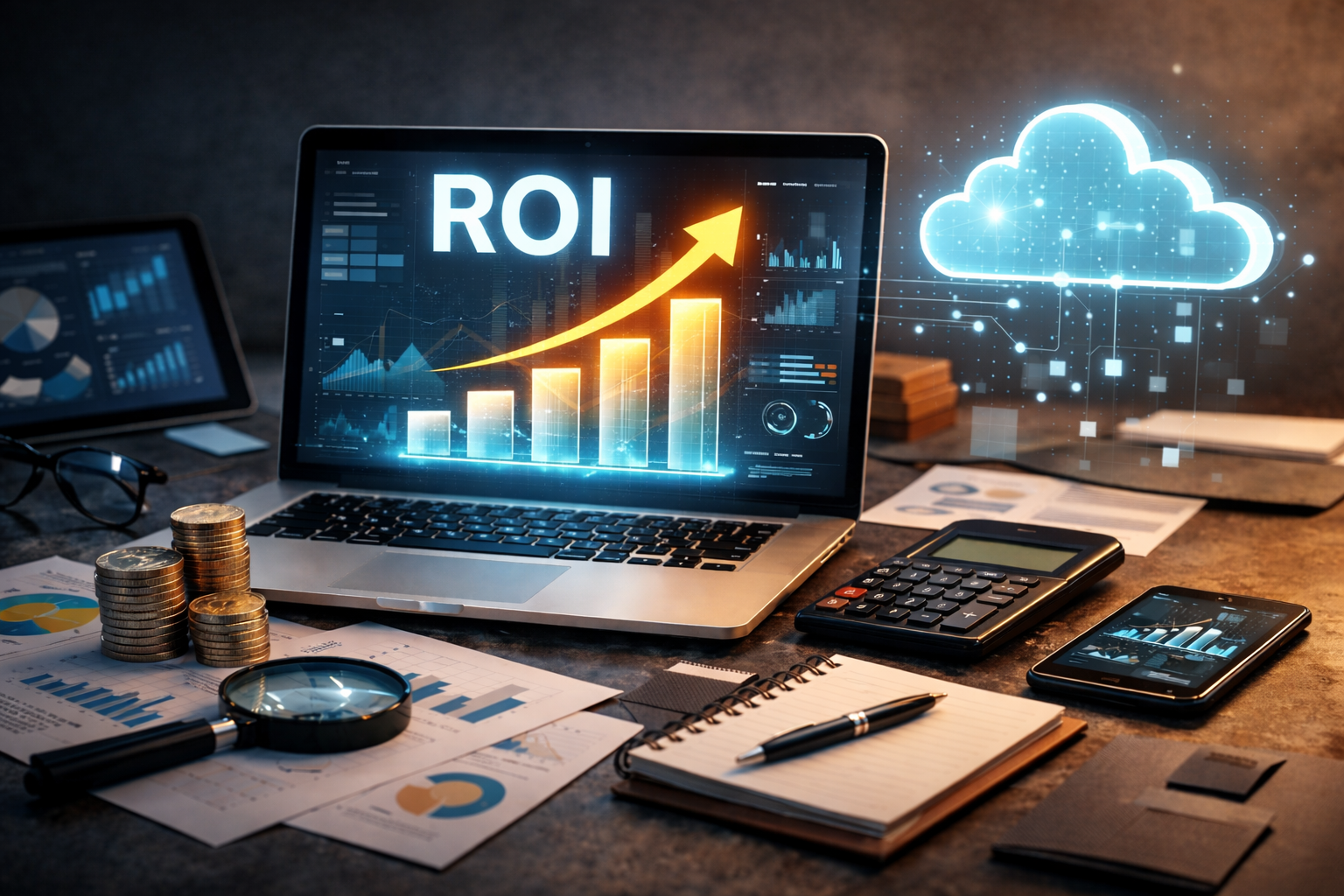 تحلیل بازگشت سرمایه تبلیغاتی(ROI)با داده های حسابداری ابری