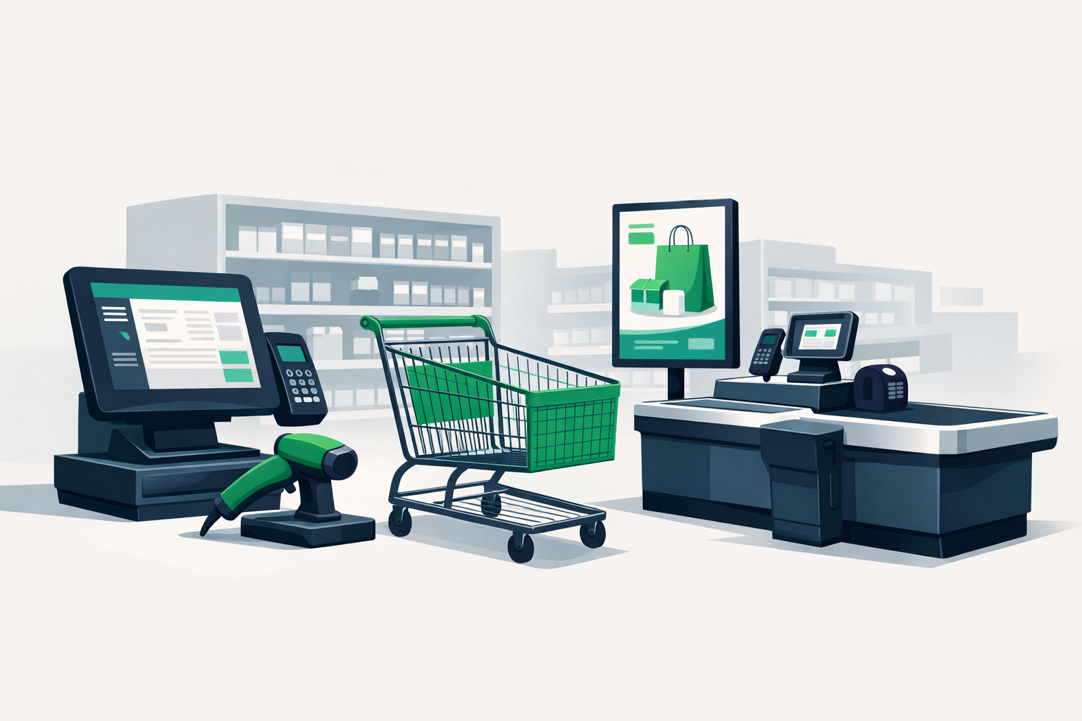 راهنمای خرید تجهیزات فروشگاهی حرفه‌ای